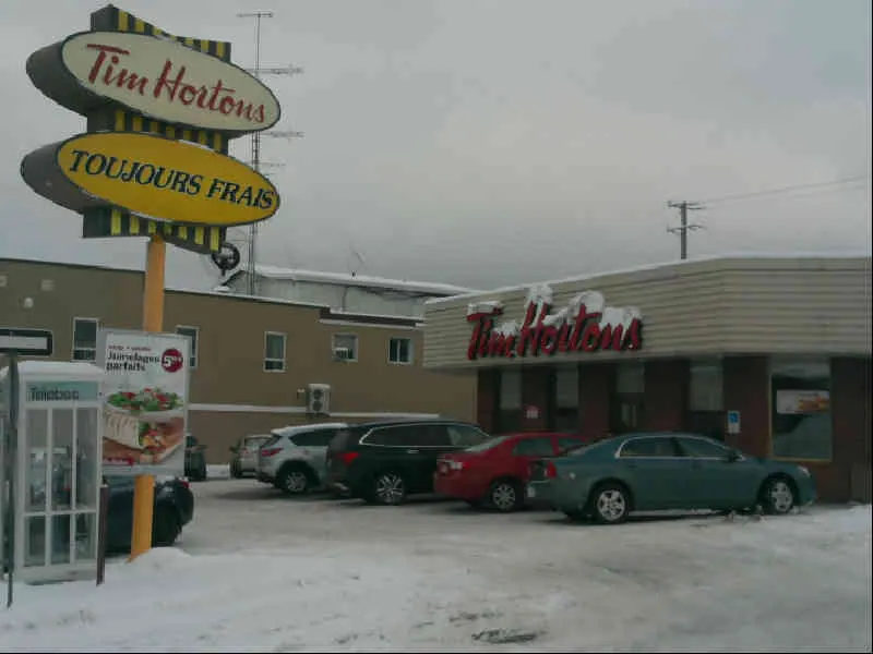 Tim Hortons at 31, Rue Principale Nord, Amos
