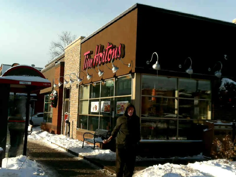 Tim Hortons at 323, Rue Jean-Talon Est, Montreal