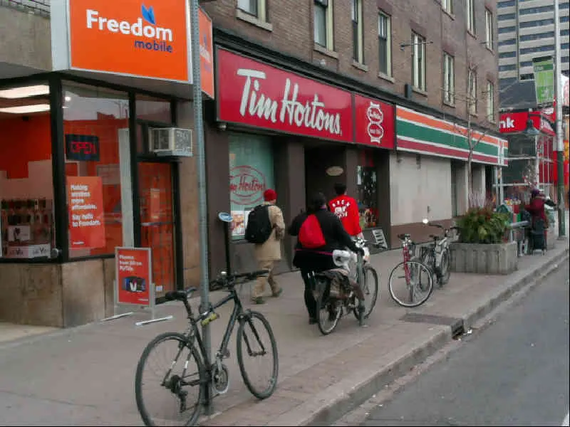 Tim Hortons at 334 Bloor St West, Toronto