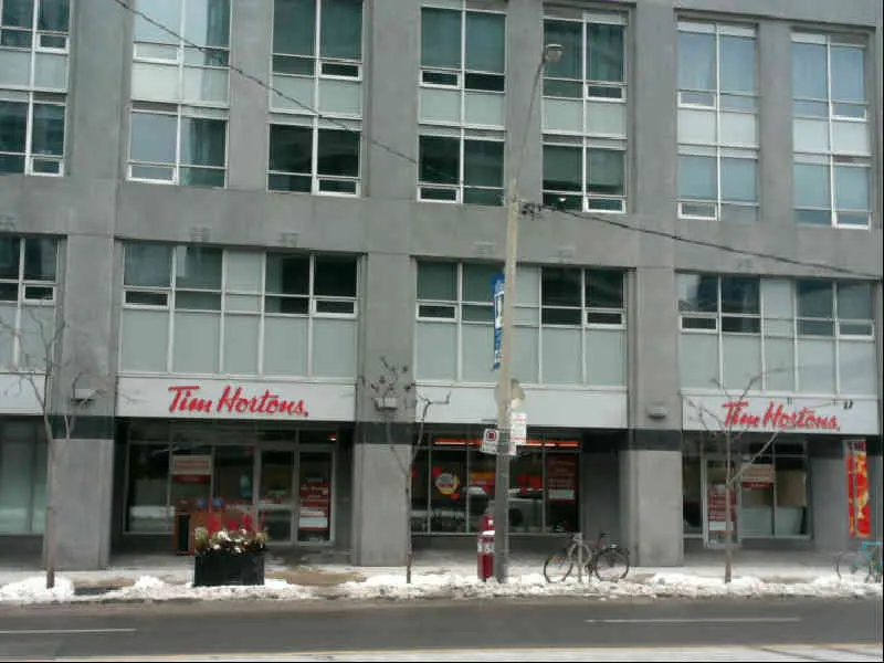 Tim Hortons at 340 Front Street West, Toronto