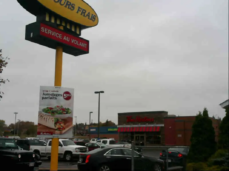 Tim Hortons at 3425 Main Street, Tracadie-Sheila