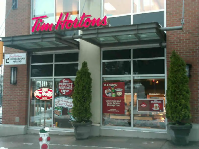 Tim Hortons at 3433 North Road, Burnaby