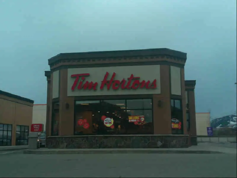 Tim Hortons at 3470 Carrington Road, Westbank