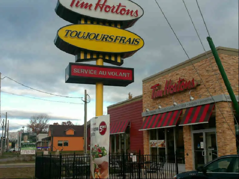 Tim Hortons at 35, Maple St., Grenville