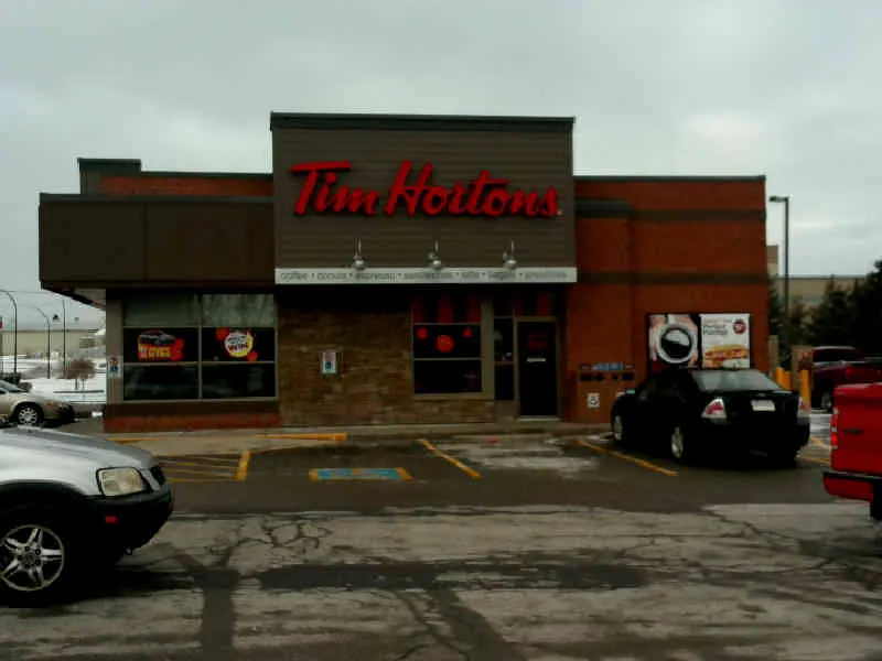 Tim Hortons at 35 Ormond Street North, Thorold