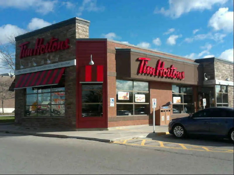 Tim Hortons at 360 Argyle Street South, Caledonia