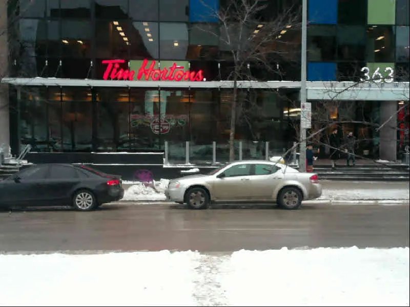 Tim Hortons at 363 Broadway Street, Winnipeg