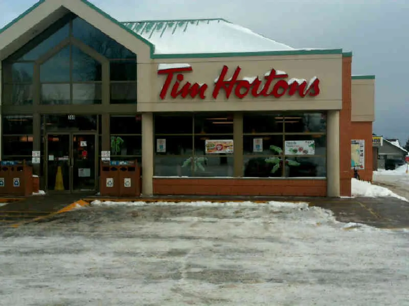 Tim Hortons at 368 Lakeshore Drive, North Bay