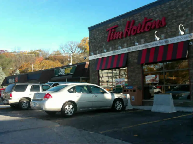 Tim Hortons at 38 York Road, Dundas