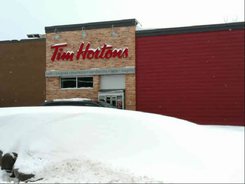 Tim Hortons at 387, Rue Papineau, Papineauville