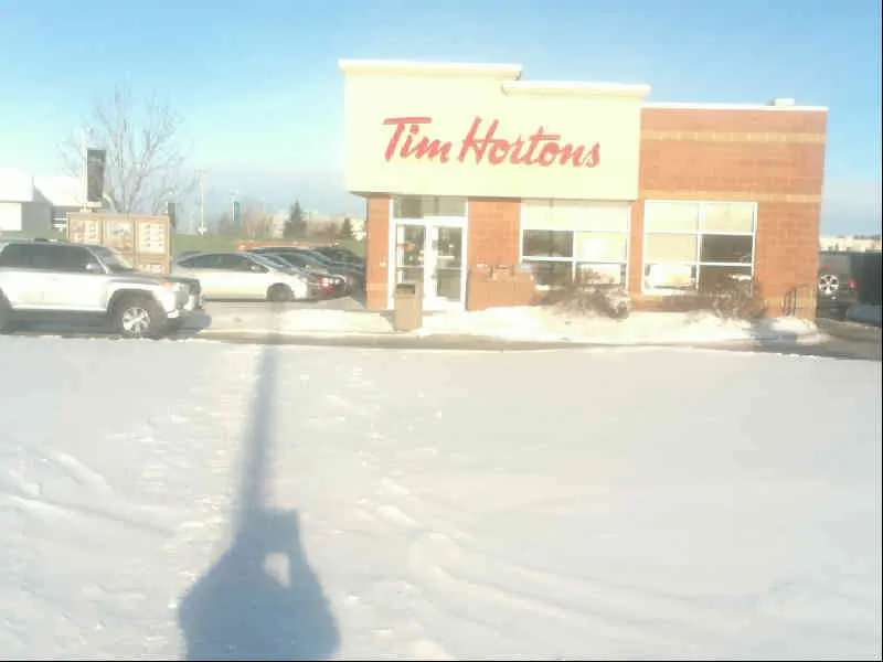 Tim Hortons at 3965 Portage Avenue POINTE WEST AUTO PARK, Winnipeg