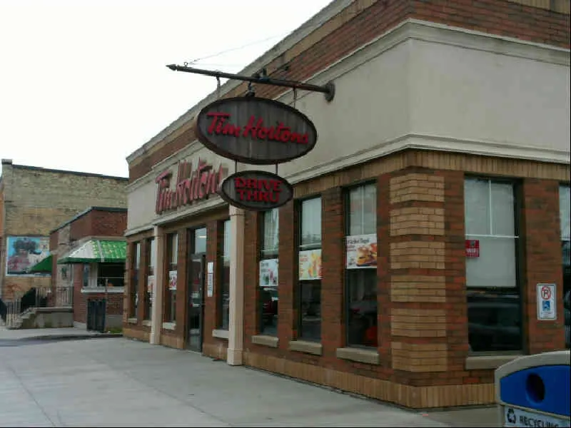Tim Hortons at 4160 Petrolia Street, Petrolia