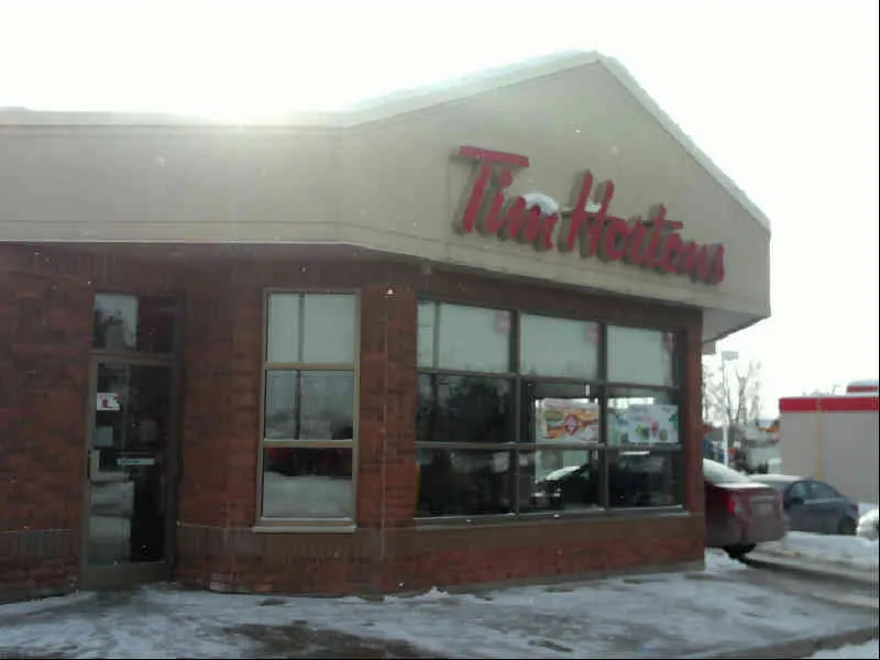Tim Hortons at 4191 Innisfill Beach Road, Thornton