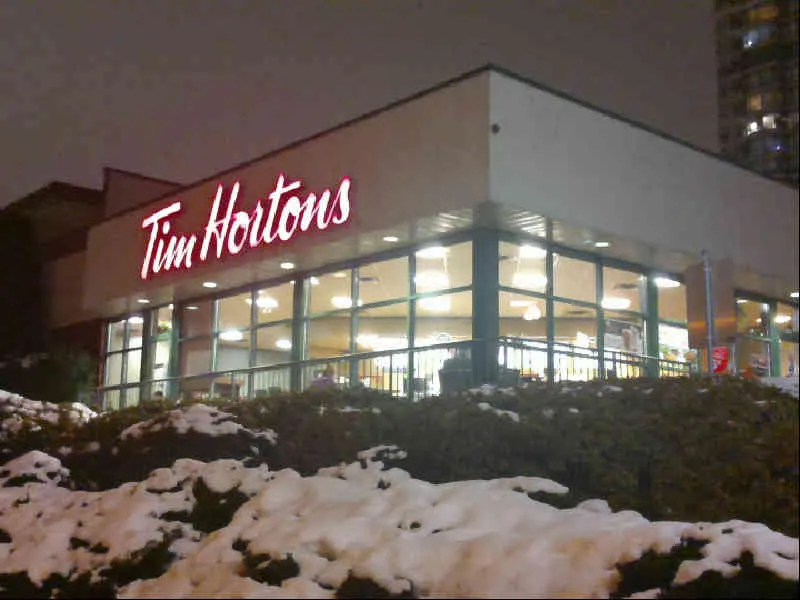 Tim Hortons at 4191 Lougheed Highway, Burnaby