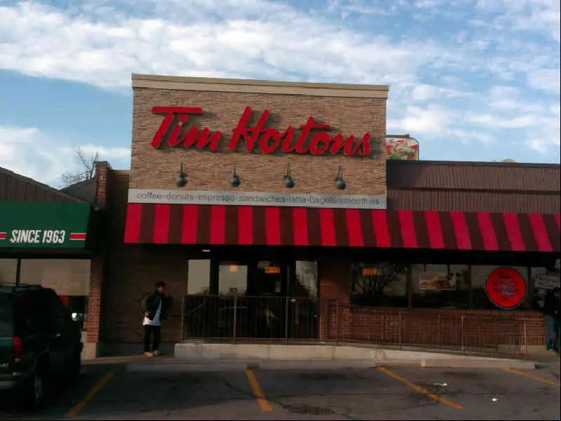 Tim Hortons at 4200 Sheppard Avenue East, Scarborough