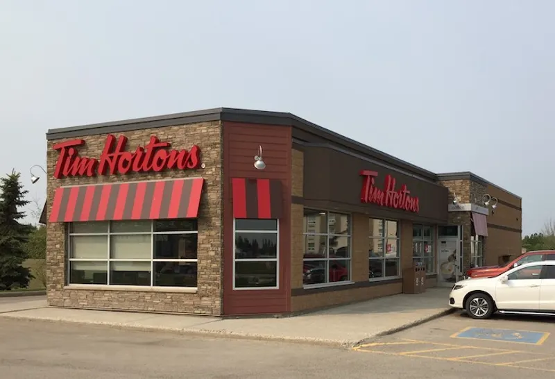 Tim Hortons at 4403 41Sst Ave., Rocky Mountain House