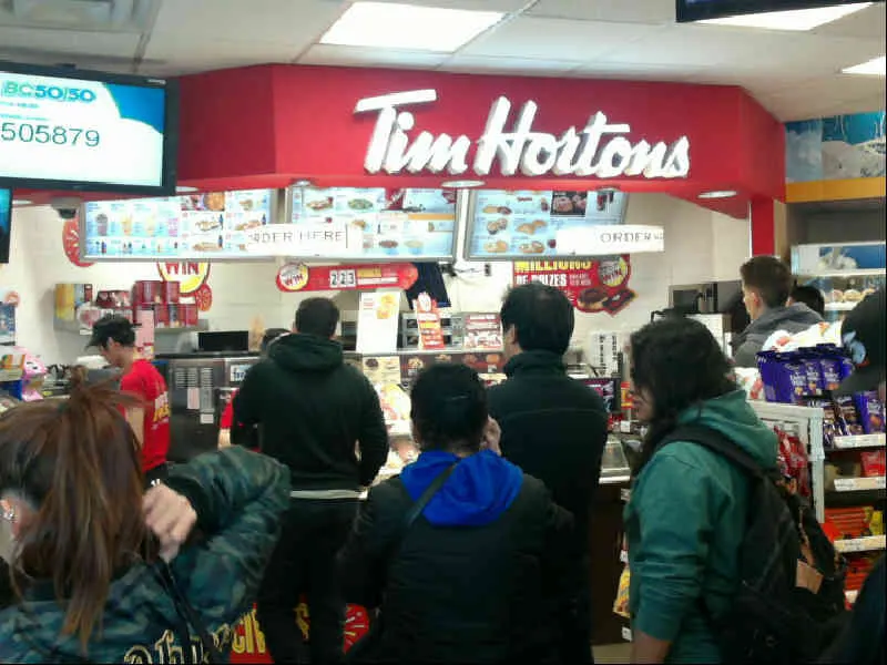 Tim Hortons at 4512 Lougheed Hwy, Burnaby
