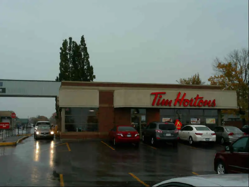 Tim Hortons at 470 Dundas Street East, Belleville