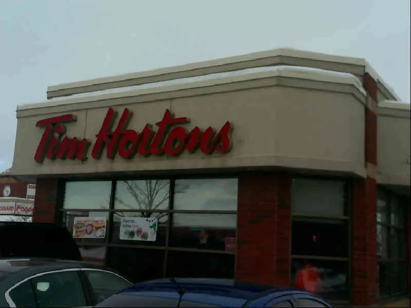 Tim Hortons at 48 Queen Street West, Cookstown