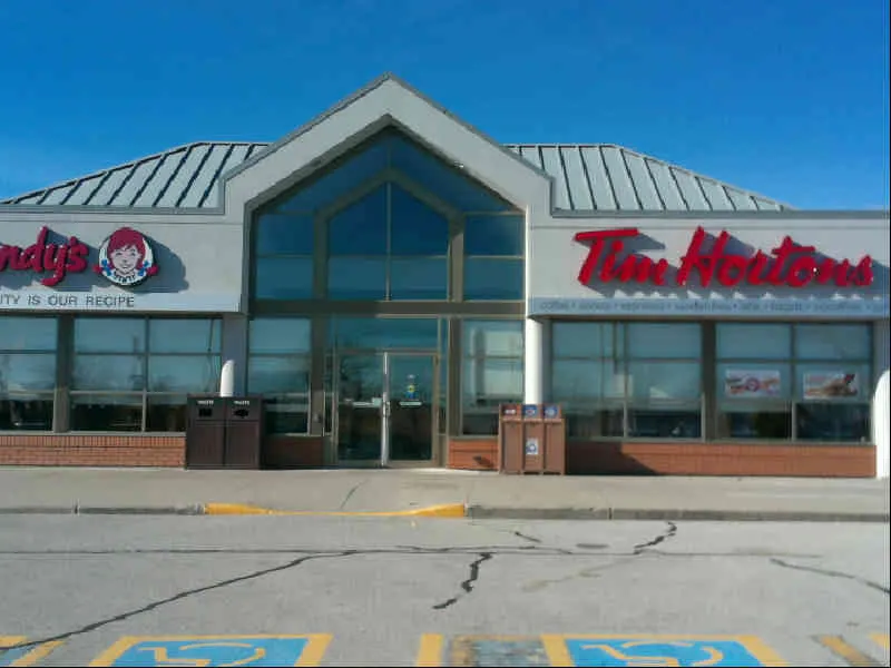 Tim Hortons at 5051 Harvester Road, Burlington