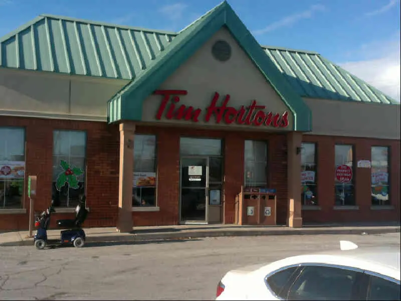 Tim Hortons at 516 Brock Street North, Whitby
