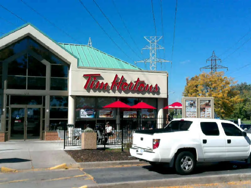 Tim Hortons at 5250 Dundas St West, Etobicoke