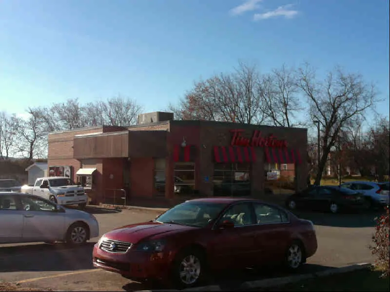 Tim Hortons at 534 Union Street, Fredericton