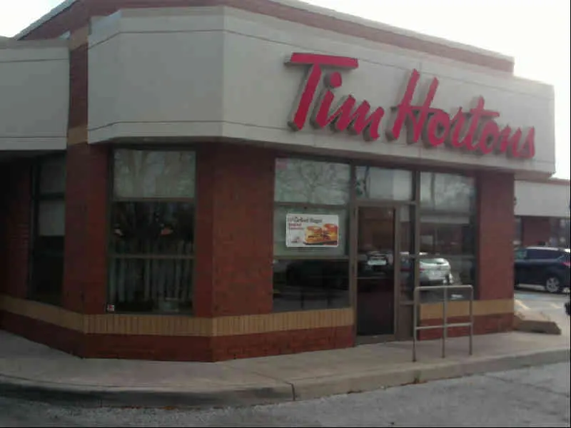 Tim Hortons at 535 Sandwich Street, Amherstburg