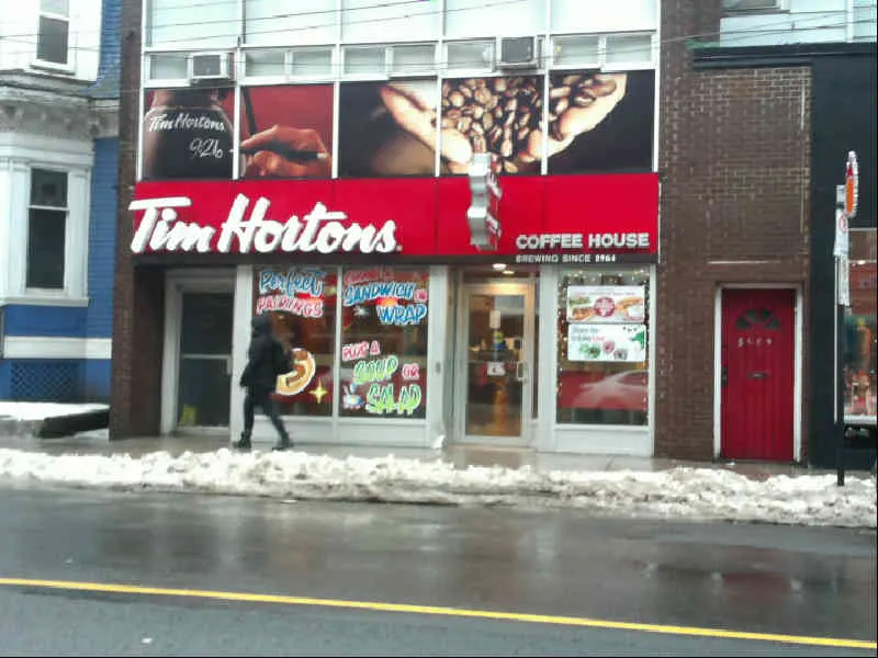 Tim Hortons at 5511 Spring Garden Road, Halifax