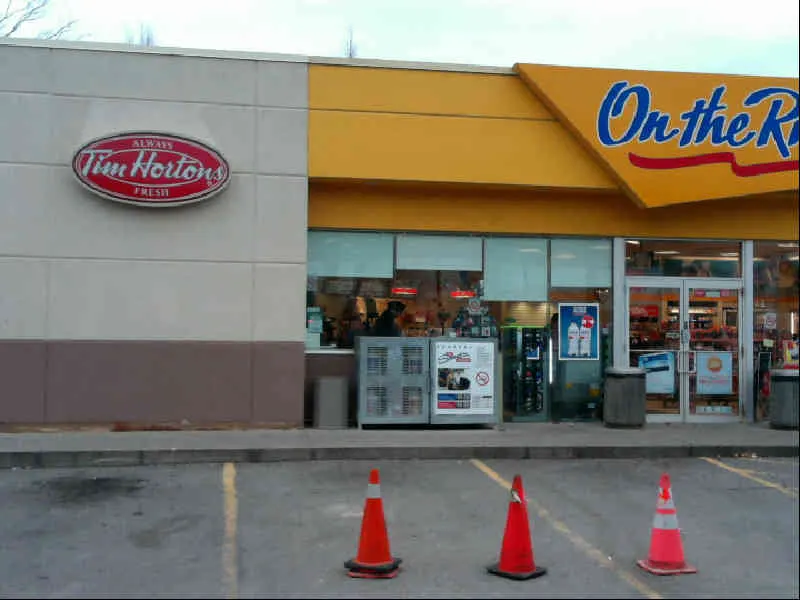 Tim Hortons at 6000 Dufferin St North ON THE RUN CONVENIENCE STORE, North York