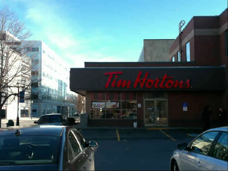 Tim Hortons at 612 King St, Fredericton