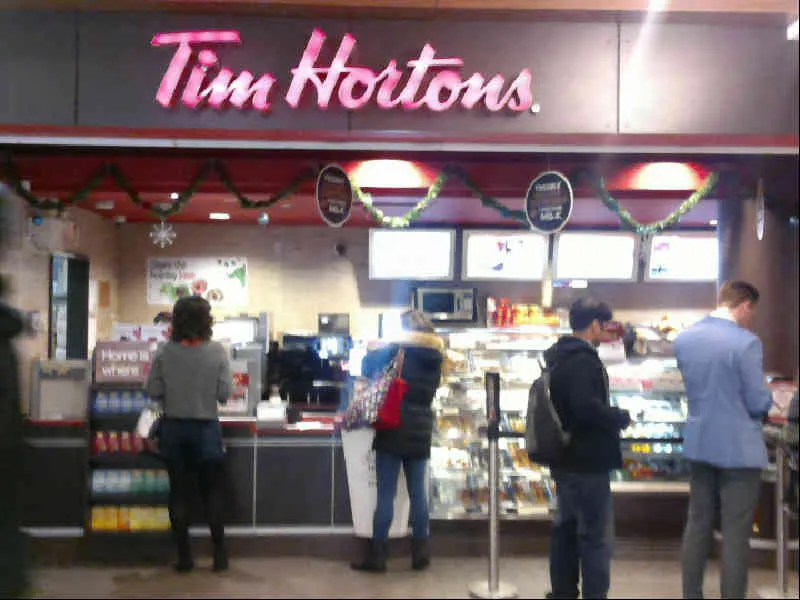 Tim Hortons at 650 Georgia Street W, Vancouver