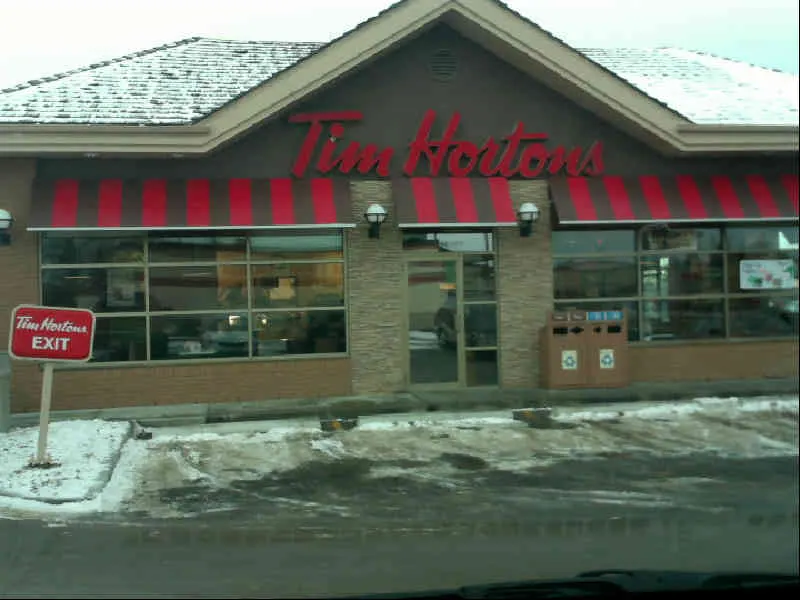 Tim Hortons at 664 Wye Road, Sherwood Park