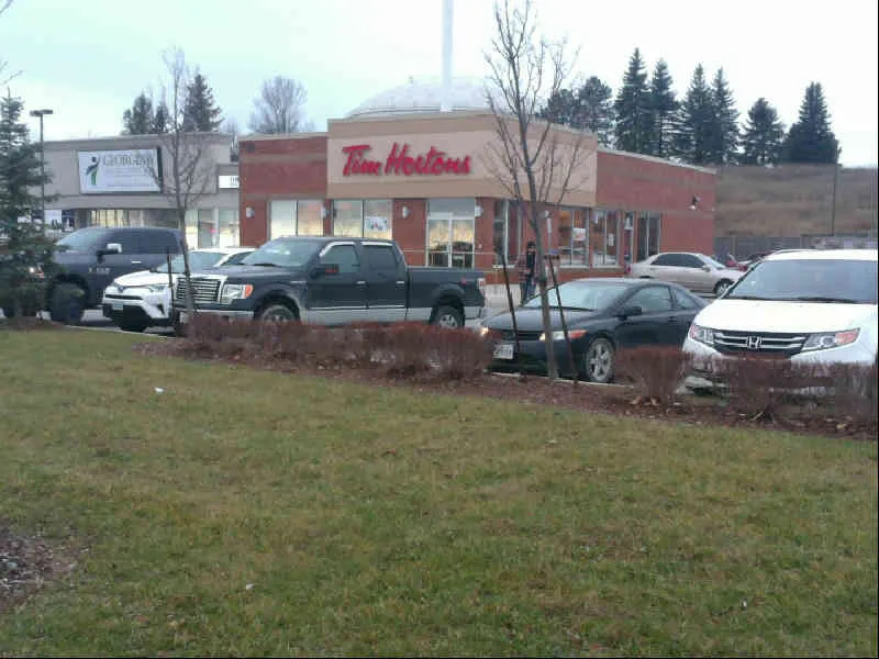 Tim Hortons at 708 Queensway South, Keswick