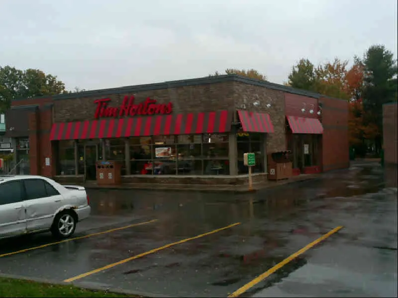 Tim Hortons at 713 King Street East, Gananoque