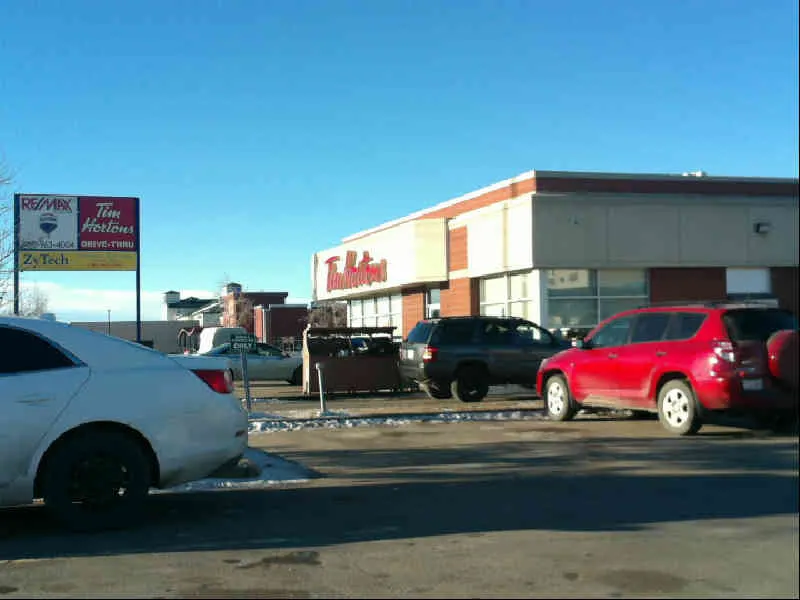 Tim Hortons at 72 Boulder Blvd, Stony Plain