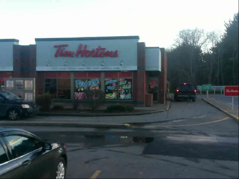 Tim Hortons at 7210 Hwy #1, Coldbrook