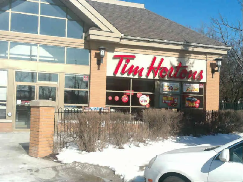 Tim Hortons at 742 Kingston Road, Pickering