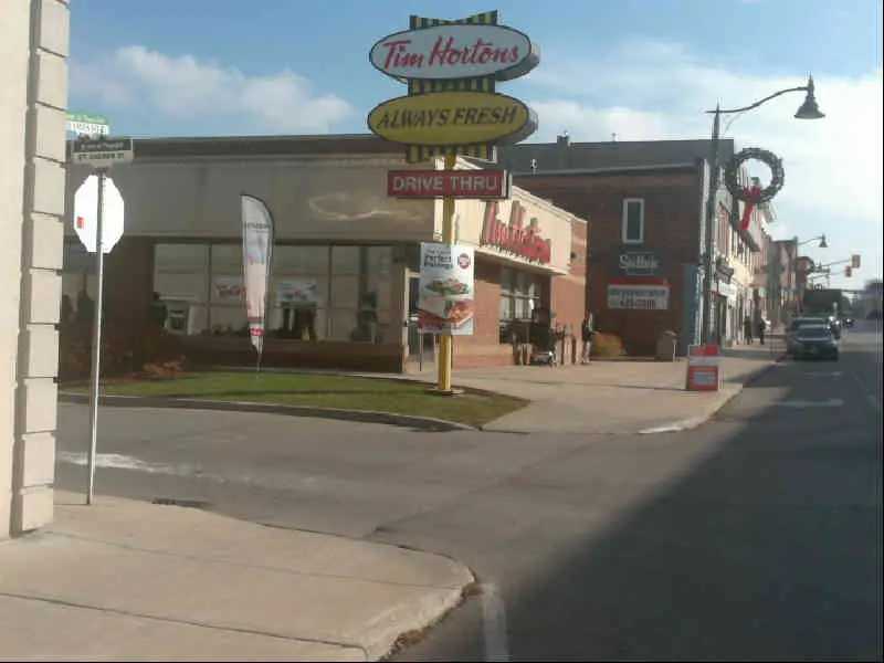 Tim Hortons at 75 Thames Street S, Ingersoll