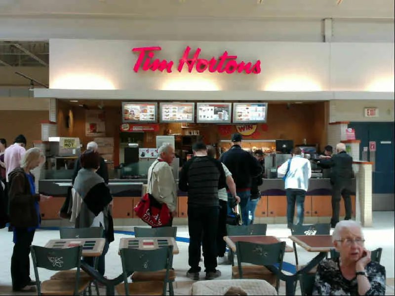 Tim Hortons at 7654 Tecumseh Road E., Windsor