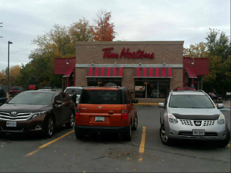 Tim Hortons at 77 William Street, Brockville