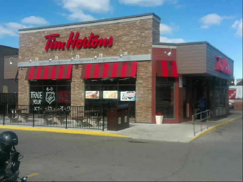 Tim Hortons at 799 Barton Street E, Hamilton