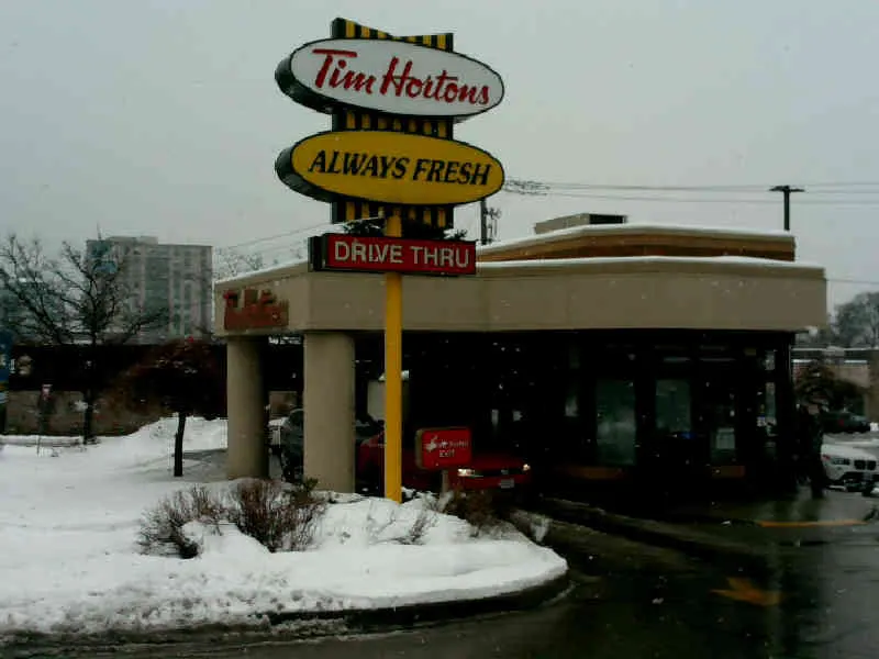 Tim Hortons at 80 Bayfield Street, Barrie