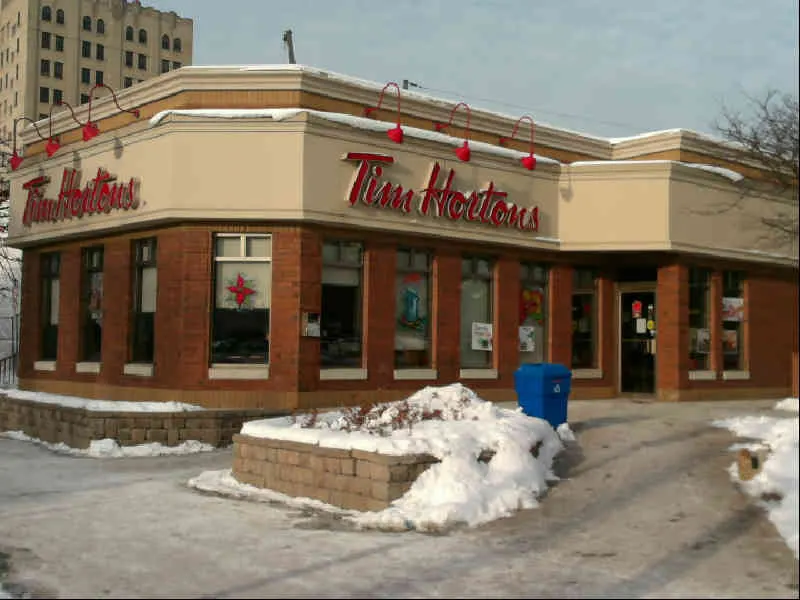 Tim Hortons at 80 Park Street East, Windsor