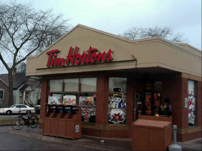Tim Hortons at 800 Wyandotte St E, Windsor
