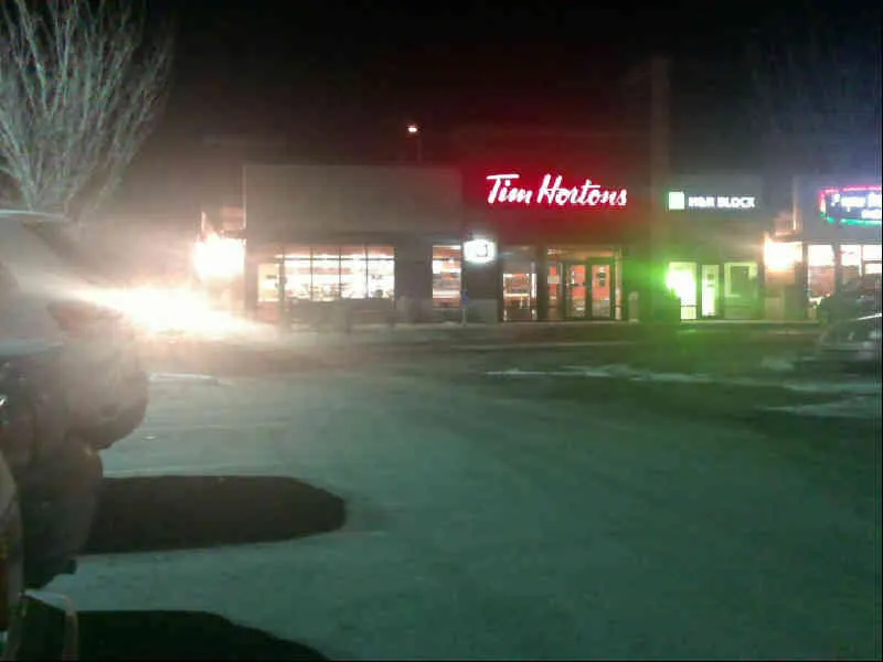 Tim Hortons at 8005 Emerald Drive, Sherwood Park