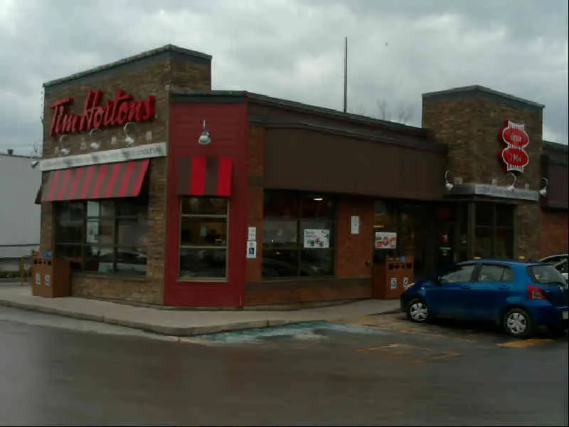 Tim Hortons at 81 Dundas Street East, Napanee