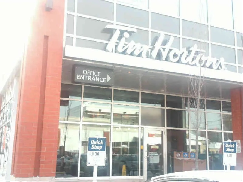 Tim Hortons at 85 Laird Drive, East York