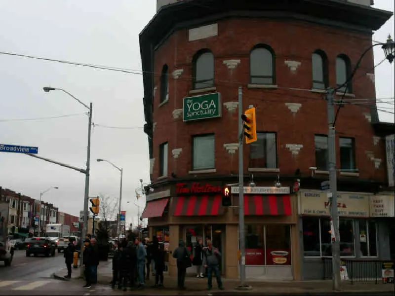 Tim Hortons at 91 Danforth Ave, Toronto