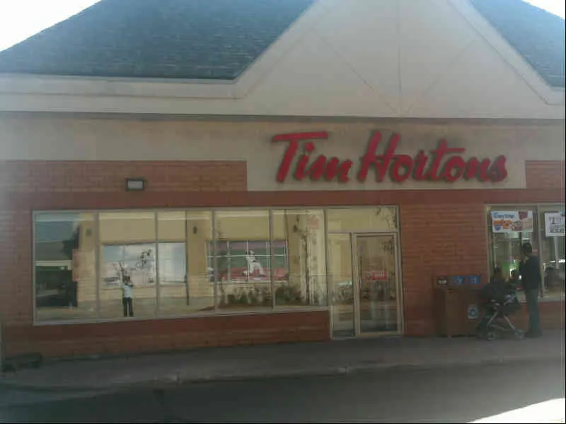 Tim Hortons at 9251 Woodbine Ave, Markham